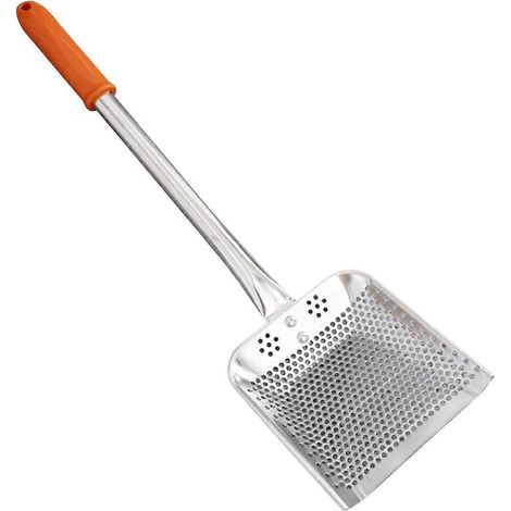 Pelle de cuisine en acier inoxydable, passoire, filtre à soupe, ustensile de friture pour la cuisine, accessoires de friture pour la maison - FFY