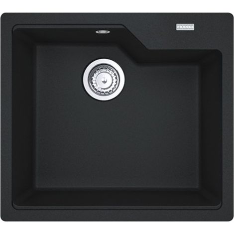 Lavello cucina monovasca Franke Urban UBG 610-56 fragranite nero 56x50 cm. (1/2)
