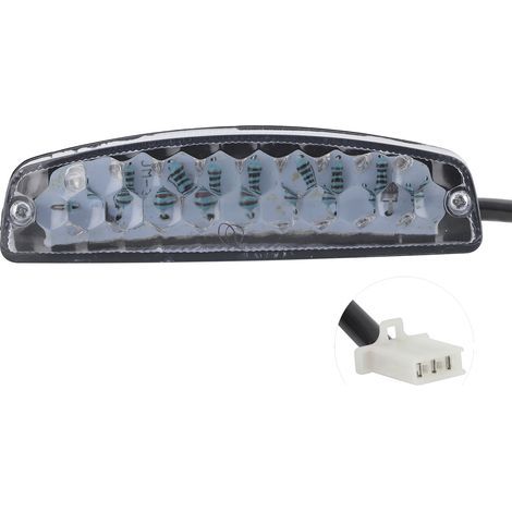 12V 18 LED Motorcycle Rear Brake Light Compatible with Chinese 4-Wheel ATVs 50/70/90/110/125/150cc (1/5)