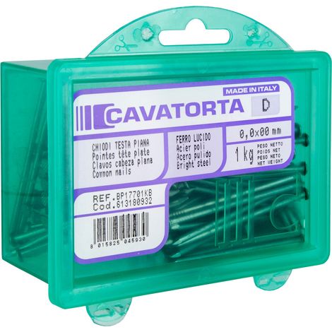 SCATOLA DA KG.1 CHIODI TESTA PIANA(2,7) 16X60 (1/2)