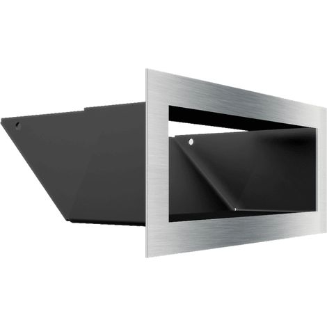 Lüftungsgitter LUFT 9x20 Edelstahl (1/5)