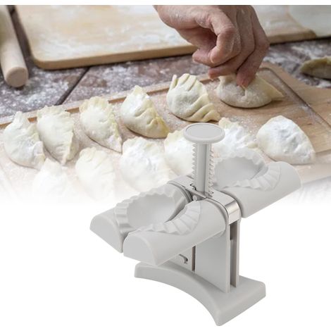 Machine à mouler les raviolis automatique en ABS et acier inoxydable à double tête pour la cuisine domestique (1/5)