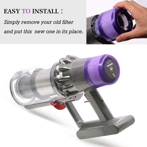 Waschbare Filtereinheit für Dyson V15, SV22, V11, SV14 Cyclone Animal Absolute Total Clean Staubsauger, Ersatzteil DY-970013-02 & 97001302 (1/5)