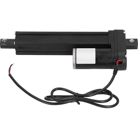 Actionneur linéaire électrique 3500 N à grande vitesse et faible niveau sonore, IP54, tige de poussée linéaire pour équipements industriels, 150 mm / 5,9 pouces (1/5)