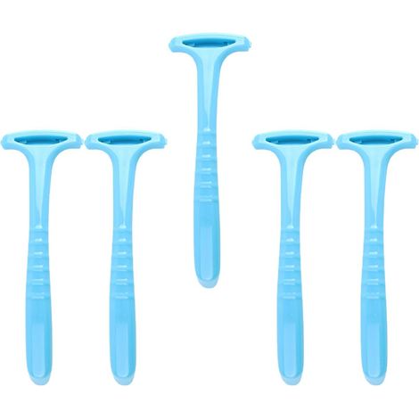 Lot de 5 Gattois à Pieds Bleus Patiques, Exfoliants pou Peaux Motes et Éliminateus de Callosités, Outil Potatif pou Pédicue et Soin des Pieds, Coupe-callosités pou Usage