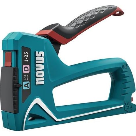 Grapadora  de  mano  J-25  metal  power  cinc  fundido  a  presión  NOVUS (1/2)