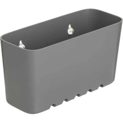 CESTILLO STD RECT. PEQUEÃ‘O (2 VENTOSAS) GRIS OPACO - TATAY