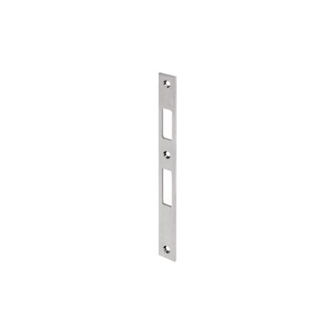 Têtière plate bombée pour portes tubulaires L. 243 x 24 mm (1/2)