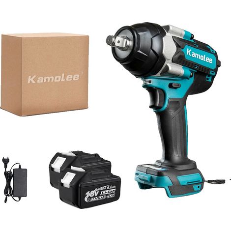 Avvitatore a impulsi, motore brushless, prestazioni ad alta coppia, 2x6.0BAT cartone, EU-d (1/2)