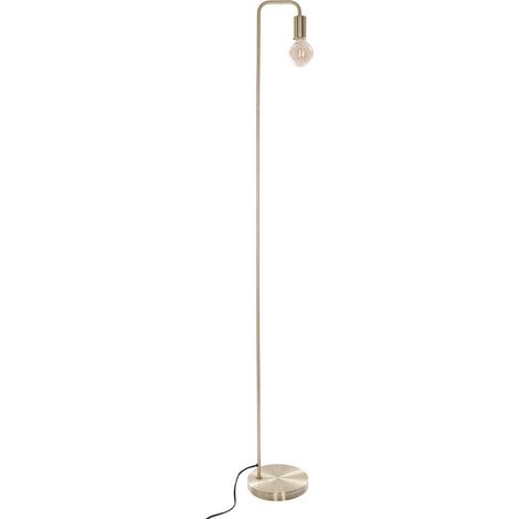 Lámpara de pie 'Keli' dorada - metal A. 150 cm - Atmosphera créateur d'intérieur