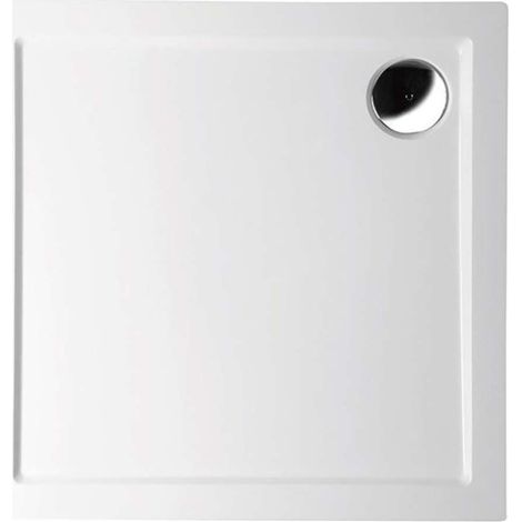 Polysan Klasik - Plato de ducha de 70x70 cm, blanco 41651 (1/4)