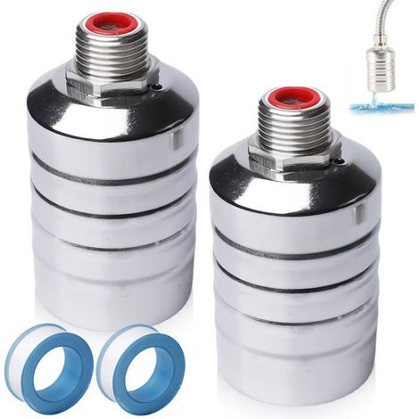 Lot de 2 robinets flotteurs 3/4" basse pression, en acier inoxydable 304, vanne de contrôle automatique du niveau d'eau (1/4)