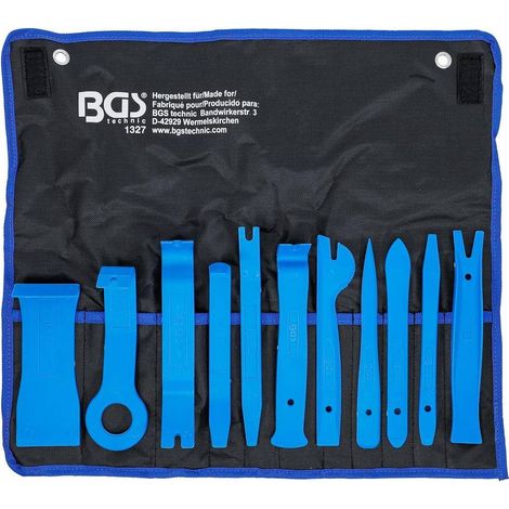 Kit d Outils pour Habillage Intérieur - 11 pcs - Polyvalent et Pratique, , Pro - D-Work (1/5)