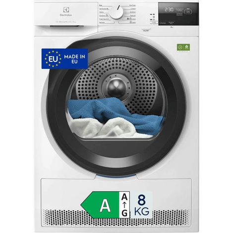Electrolux EW7HBG28A asciugatrice Libera installazione Caricamento frontale 8 kg Bianco