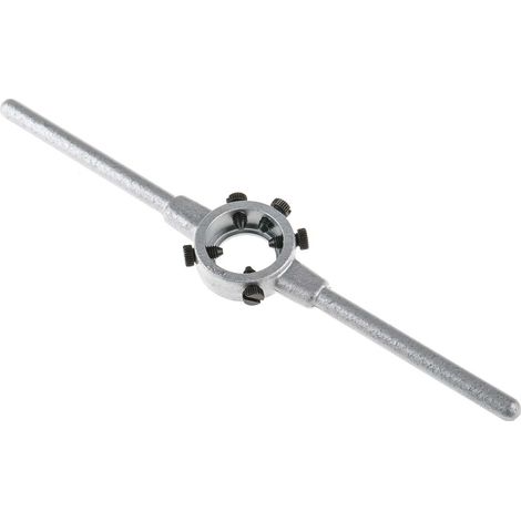 Rs Pro – Porte-filière 25mm – Finition chimiquement noircie – Poignées chromées pour prise confortable – Supporte filières jusqu'à 25mm