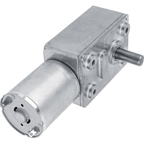 Motorreductor de tornillo sin fin reversible de alto par, 1 unidad, 12 V CC, motorreductor (62 rpm) (1/5)