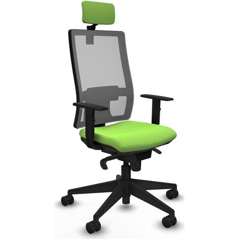 Piqueras y Crespo Horna Chaise de bureau pistache ergonomique (1/3)