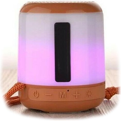 Mini Cassa Speaker Altoparlante con Luci Wireless Bluetooth Portatile USB TG156 (1/5)