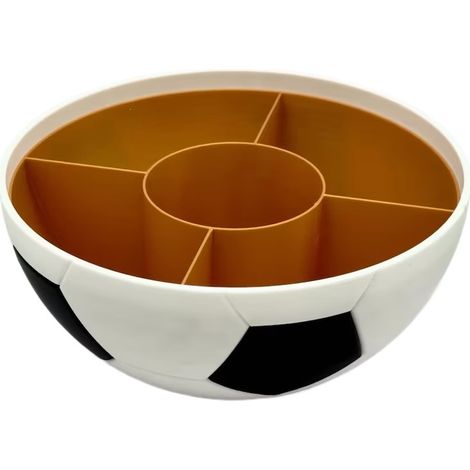 Niedliches, praktisches und innovatives Design – der Football Snackbow Fußball-Becherhalter.