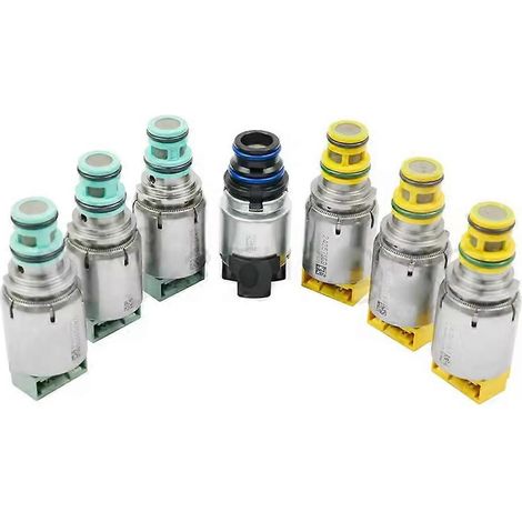 7-teiliger Schaltmagnetsatz für 6T45E/6T40E-Getriebe, kompatibel mit Chevrolet Cruze, Equinox und Buick LaCrosse Regal (Teilenummern: 24257170 und 24257169). (1/5)