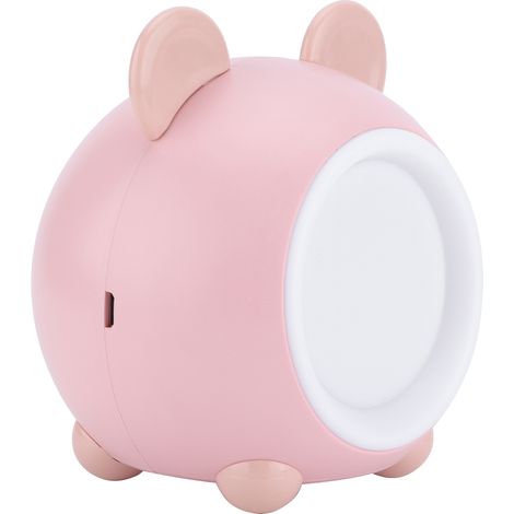 Veilleuse USB verticale à motif ours rose, lampe de table verticale pour armoire, chambre, bureau, décoration intérieure XY010X (1/5)