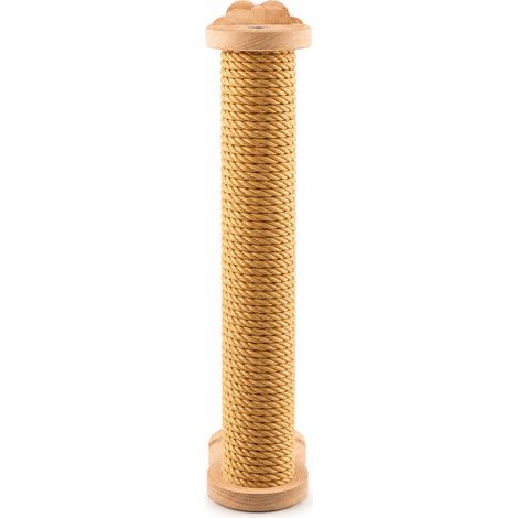 Griffoir pour chat gainé de corde naturel 31 x 10 cm