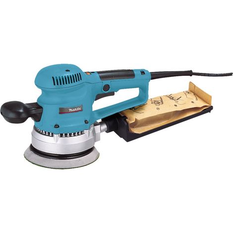 Exzenterschleifer 310W 150mm mit 30 Zubehörteilen im Makpac-Koffer - MAKITA BO6030JX