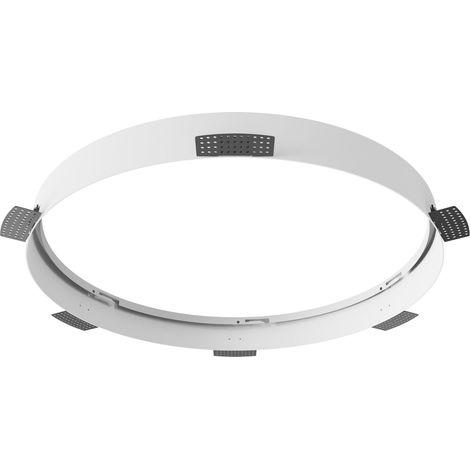 Maytoni ZON cornice incasso Ø60,6 bianca in metallo (1/2)