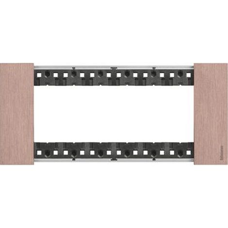 Bticino Living Now 6 Modules de couleur Cuivre KA4806ZM