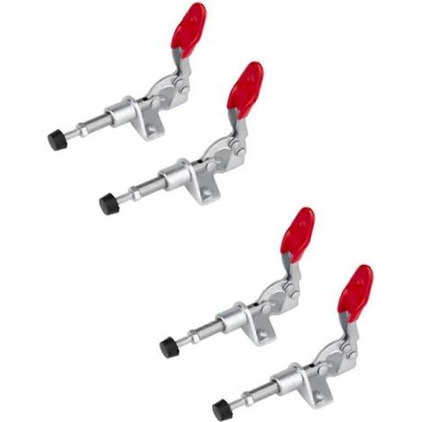 4Pcs -301AM 45Kg Toggle Clamp Vertical/Horizontal Type Clamps-- (1/5)