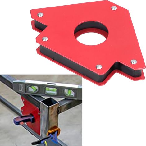 Flèche magnétique de soudage de 12,7 cm (5 pouces), outil d'aide au soudage, pince de support magnétique pour soudage (1/5)