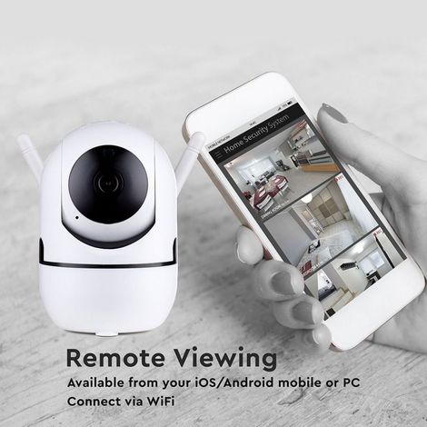 V-tac telecamera ip 1080p wifi da interno ip20 vt-5122 8439 (1/5)