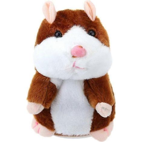 Hamster en peluche parlant qui répète ce que vous dites, imite un animal de compagnie, jouet électronique avec enregistreur