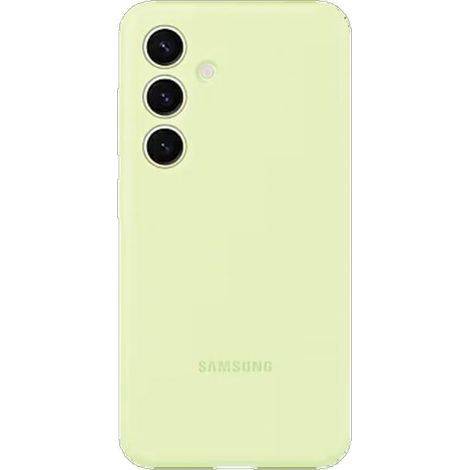 Funda de silicona verde claro/verde claro para Samsung EF-PS921TGEGWW S24 S921 (1/5)