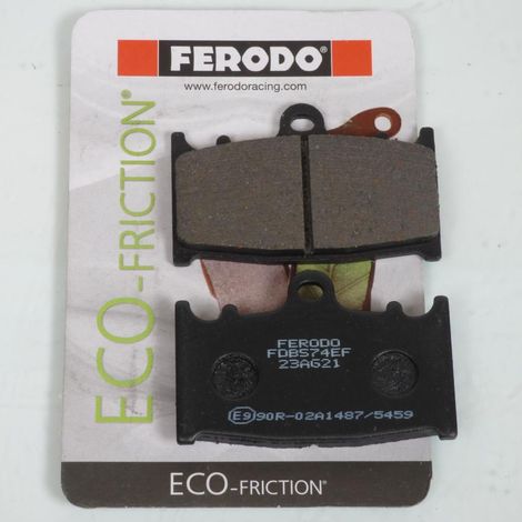 Plaquette de frein Ferodo pour Auto Kawasaki 750 ZXR Stinger 1989 (1/3)