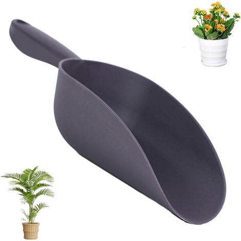 Petite bêche de jardin, bêche à tête ronde pour plantes en pot, accessoires de jardinage pour ameublir la terre, jouer avec le sol, planter des pots, creuser la terre (1/5)