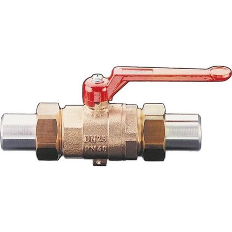 ROB OPTIBAL DN 25 DOUILLES A SOUDER LEVIER EN ALUMINIUM