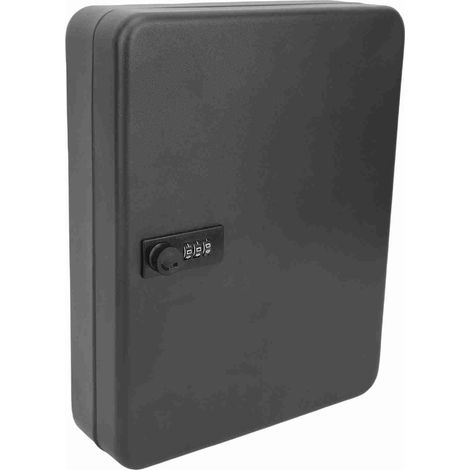 Schlüsselaufbewahrungsbox für 108 Schlüssel, Wandmontage, Schlüsselschrank mit Zahlenschloss und farbigen Schlüsselanhängern für Hotels, Gästezimmer und Unternehmen (1/5)