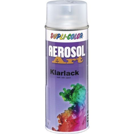 Laca de color spray AEROSOL Art laca transparente mate spray 400 ml (Por 6)