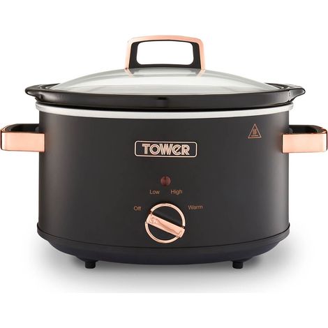 Tower Cavaletto 3.5L Slow Cooker Black (1/8)