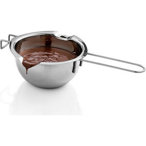 Bol à fondre en acier inoxydable avec poignée, bain-marie chocolat – DELKEVIC