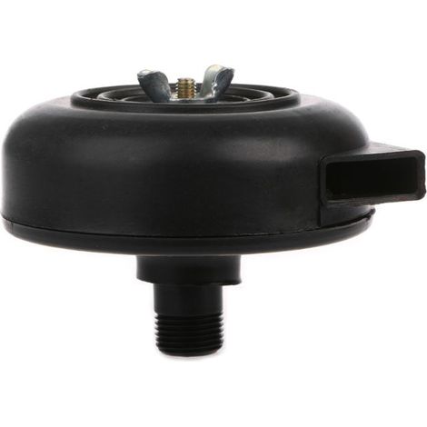 Filtre de silencieux de compresseur d'air de pièces de pompe à air, pièces de compresseur d'air de 16mm de fil de 3/8 ". Gu.B/bon, 1pc, noir, taille de produit : 90MM (largeur) 75MM (hauteur) (1/2)