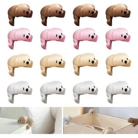 Furniture Corner Protector, 16 pcs Baby Furniture Edge and Corner Protection Bär Table Corner Protection with Strong Adhesives Ultra-Resistant Odorless Baby Corner Protection for Safety (1/4)