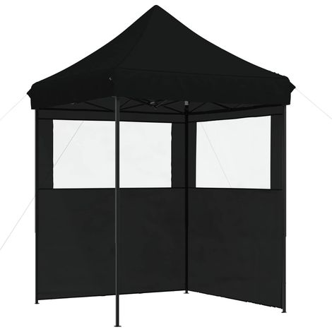 Tente de fête Noir 200 x 200 x 306 cm Tissu Oxford (1/5)