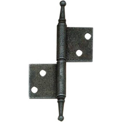 25 x CERNIERA ANTICH 48078 SX FERRO VECCHIO 50X85 MM