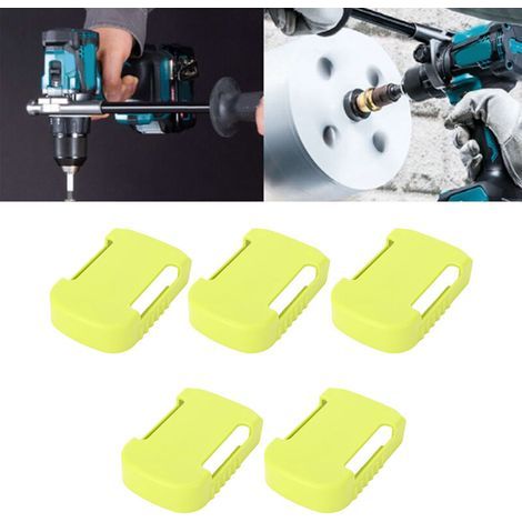 5 PCS Tool Support de Batterie pour Couvercle de Batterie Clip de Ceinture Support de Batterie Support sur étagère Clips de Batterie muraux adaptés pour Worx WU172 WU279 WU388 WE270 WE389 (1/5)