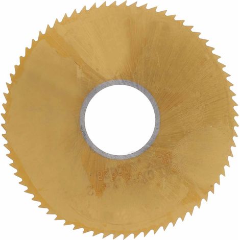Disque de coupe 75 x 1 mm, lame de scie circulaire en acier rapide pour la coupe du bois et de l'aluminium (1/5)