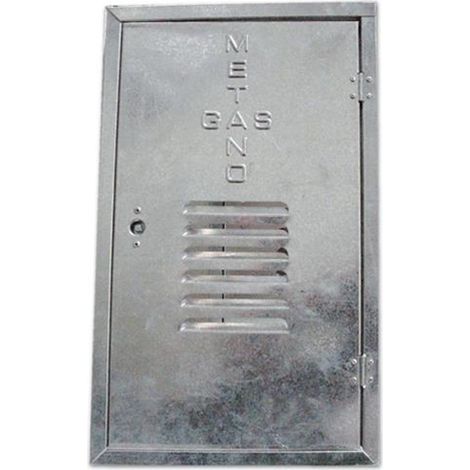 SPORTELLO CONTATORE GAS 35X50HCM ZINCATO