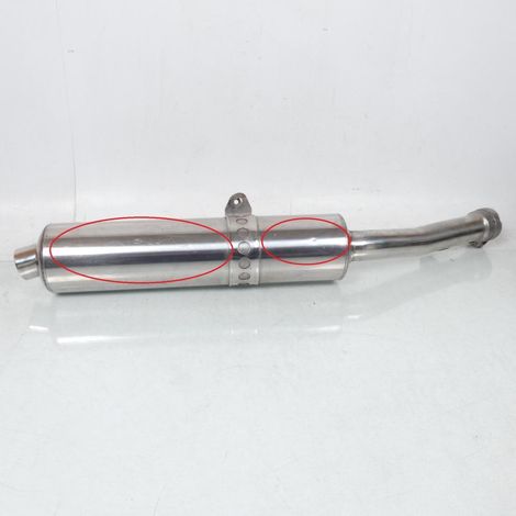 [PRODUIT D'OCCASION] Silencieux d'échappement origine pour moto Yamaha FZS 1000 Fazer (1/5)
