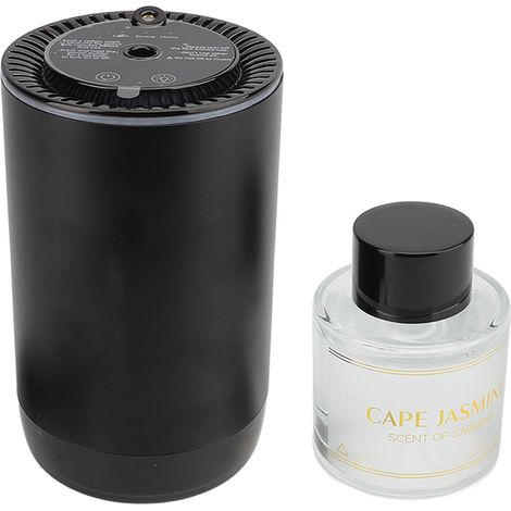 Diffuseur d'huiles essentielles pour voiture, intelligent et rechargeable, avec projection de ciel étoilé, pour parfum de gardénia. (1/5)